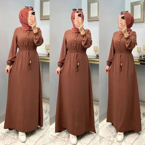 Unique Modest Layers: Exquisite Muslim Dresses for Women - Embrace Elegance with Our Latest Dubai-inspired Islamic Clothing