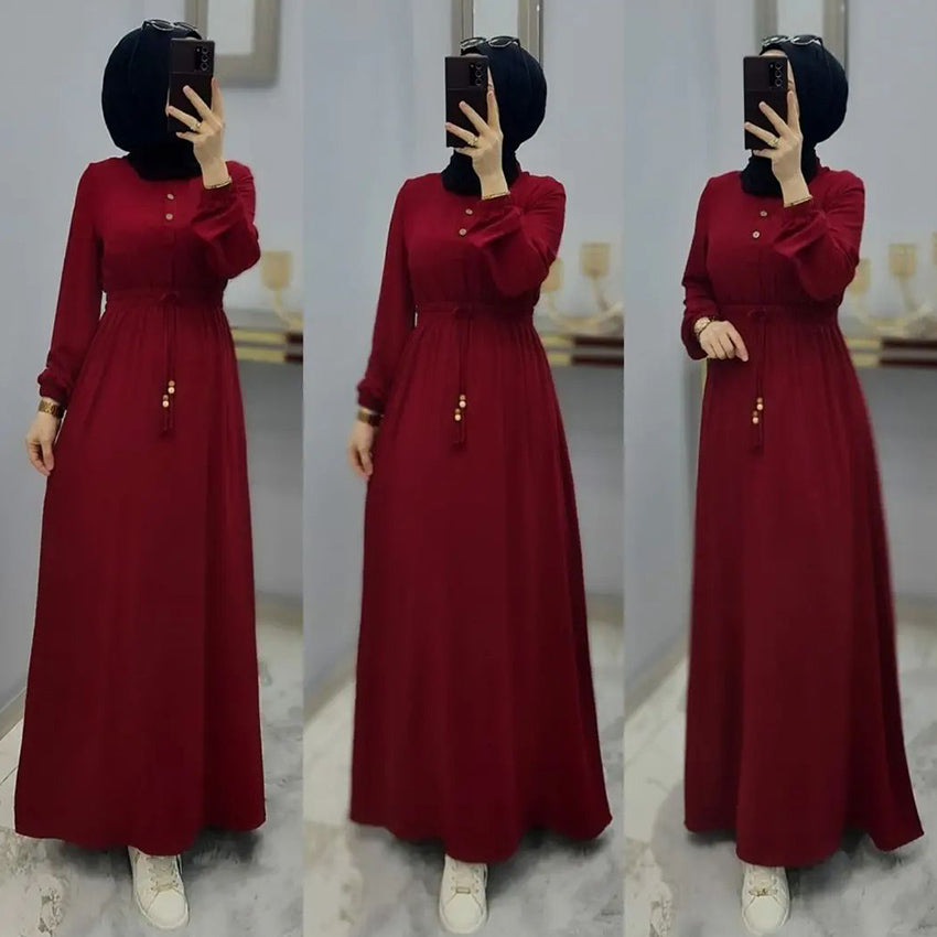 Unique Modest Layers: Exquisite Muslim Dresses for Women - Embrace Elegance with Our Latest Dubai-inspired Islamic Clothing