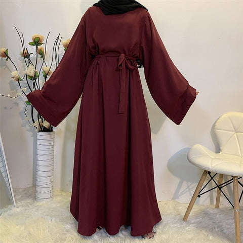 Abaya Dubai Turkey Muslim Fashion Hijab Dress Kaftan Islam Clothing African Maxi Dresses For Women Vestido Robe Musulman De Mode - dgbeiqi