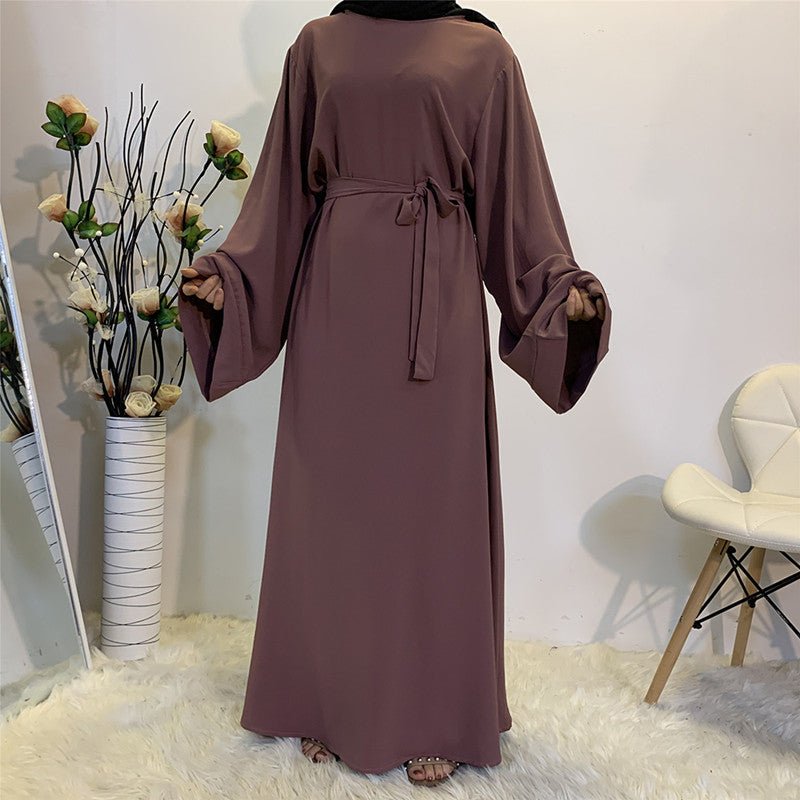 Abaya Dubai Turkey Muslim Fashion Hijab Dress Kaftan Islam Clothing African Maxi Dresses For Women Vestido Robe Musulman De Mode - dgbeiqi